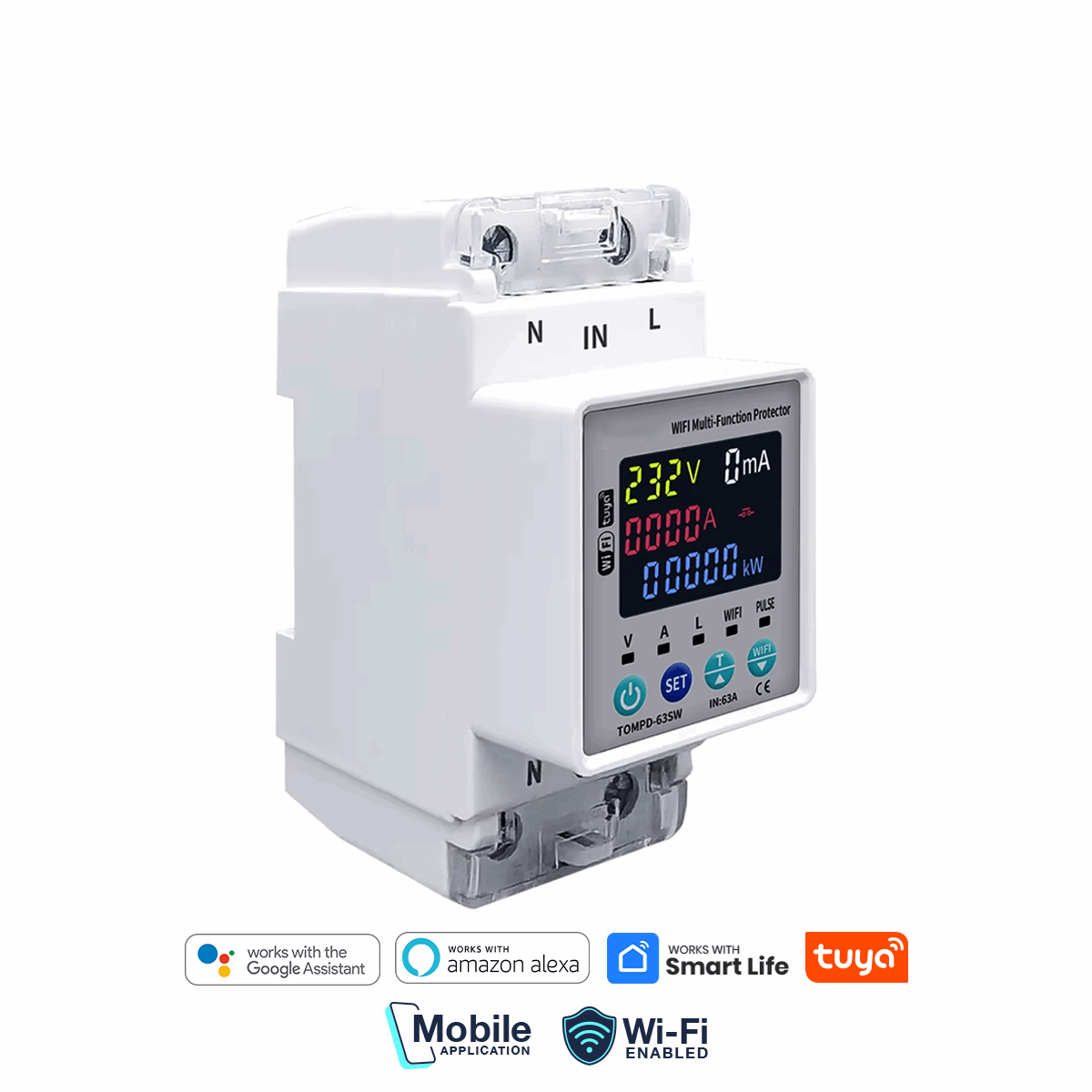 Smart Power Breaker 2P –  63A