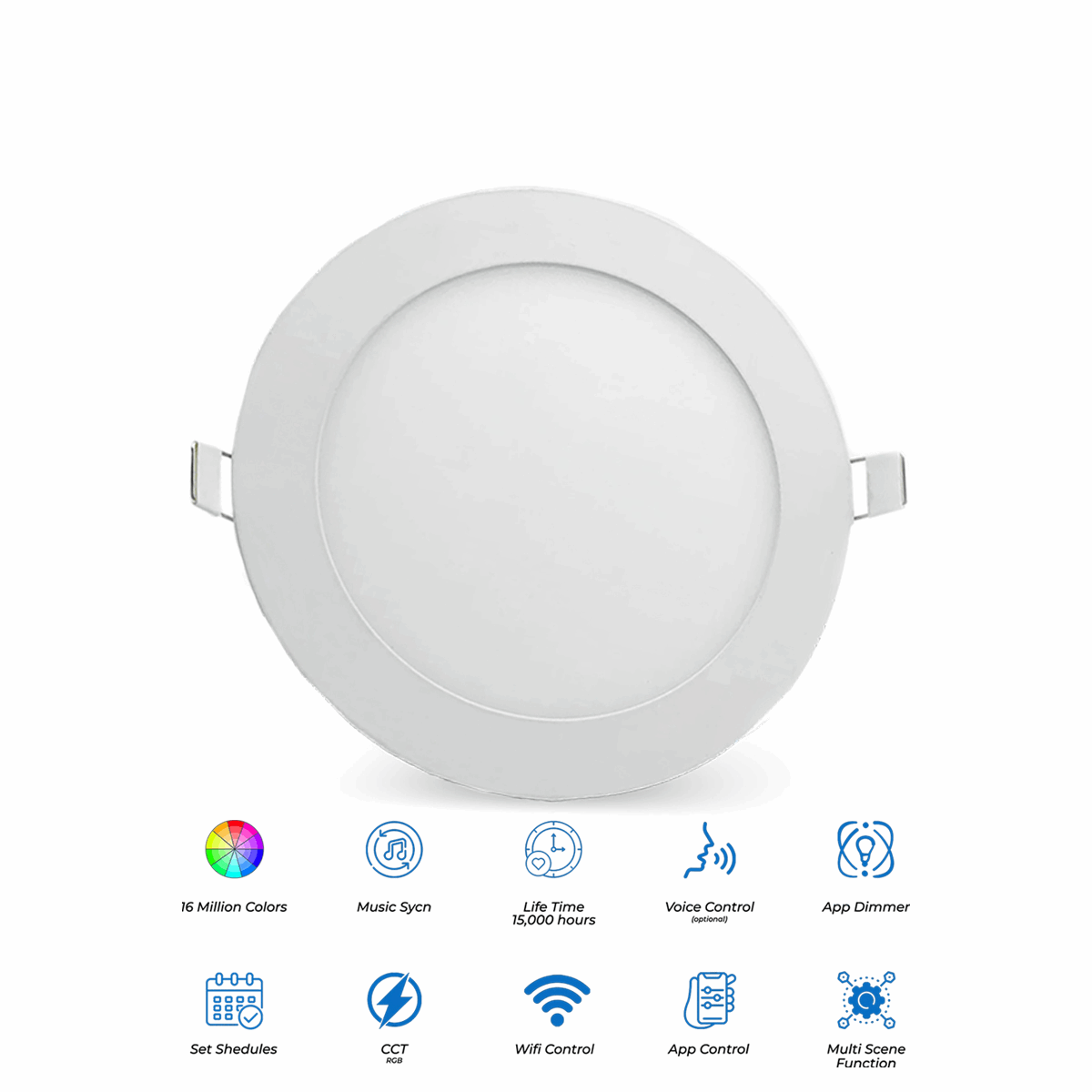 Bluetooth Smart Ceiling Downlight 10W RGB