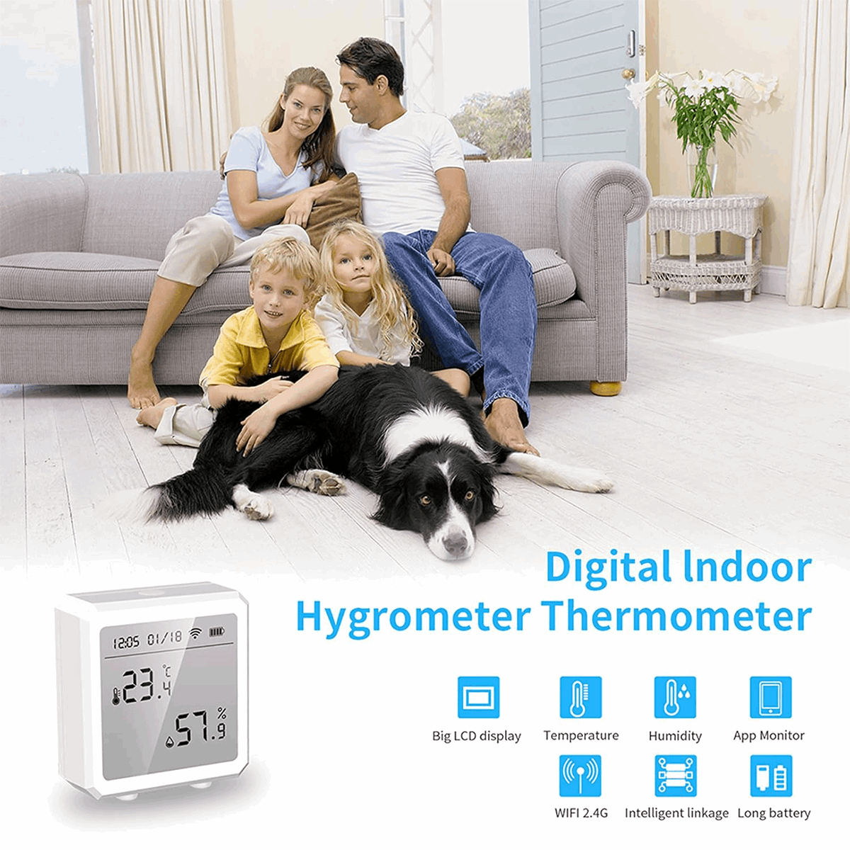 Smart Temperature & Humidity Monitor