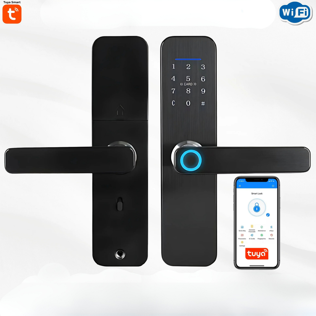 Smart WiFi Digital Door Lock – 5-in-1 Keyless Entry System