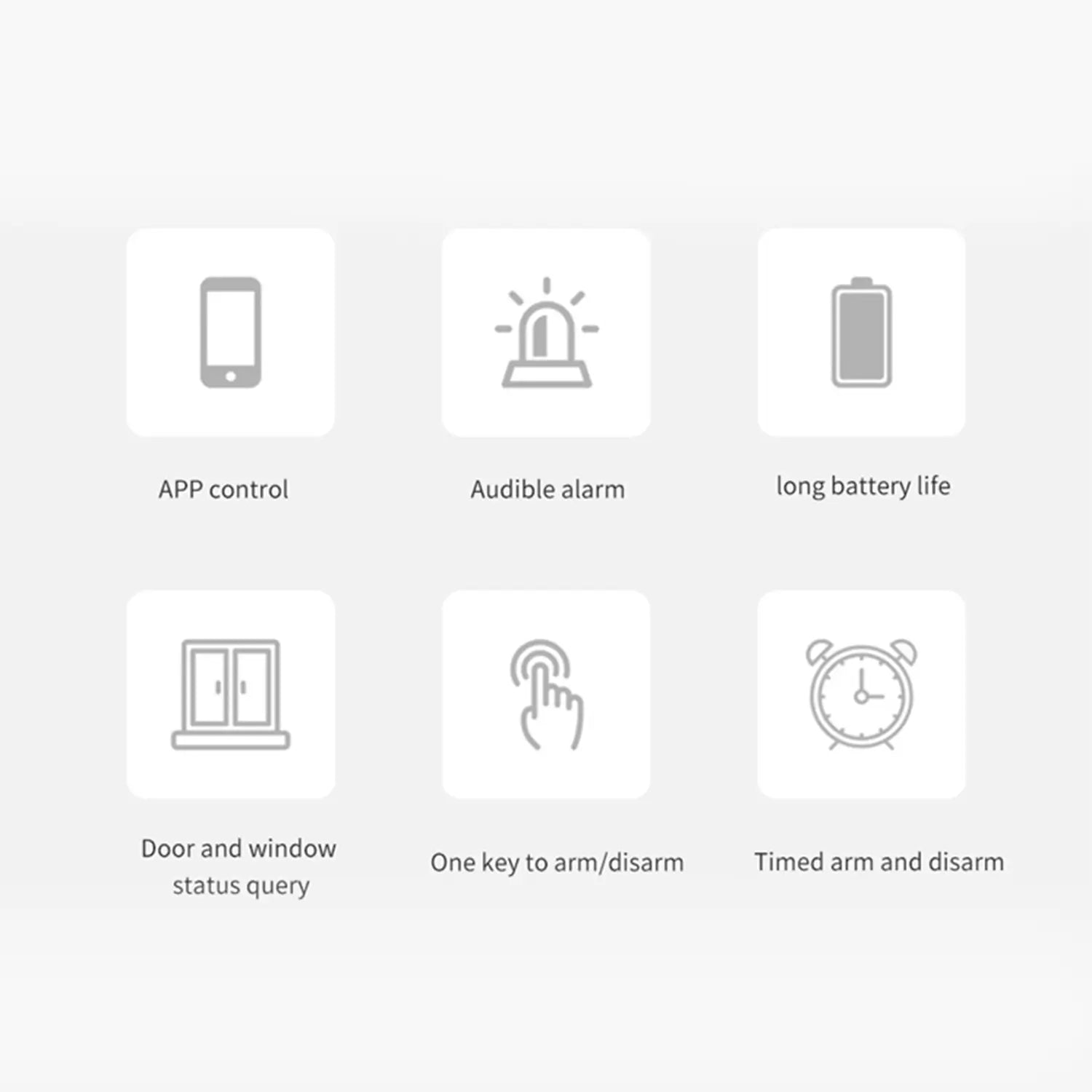 Smart WiFi Door & Window Sensor with Built in Buzzer