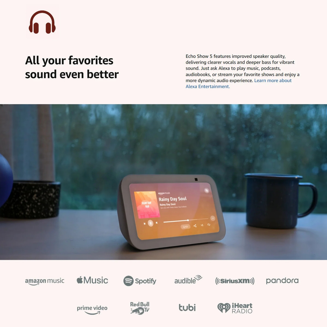Amazon Echo show 5 - 3rd Generation