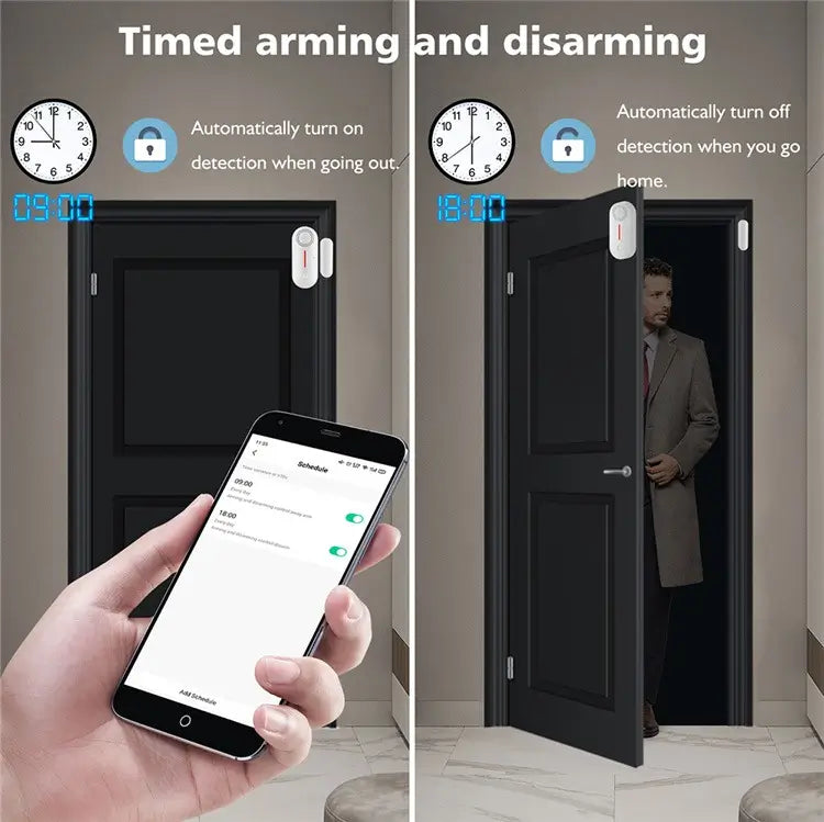 Smart WiFi Door & Window Sensor with Built in Buzzer