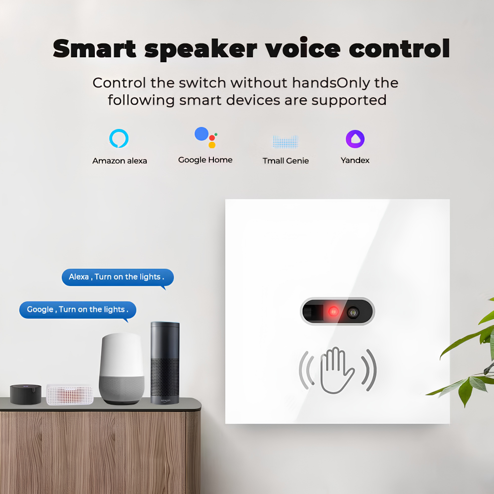 Touchless Infrared Non-Contact Wall Sensor Switch