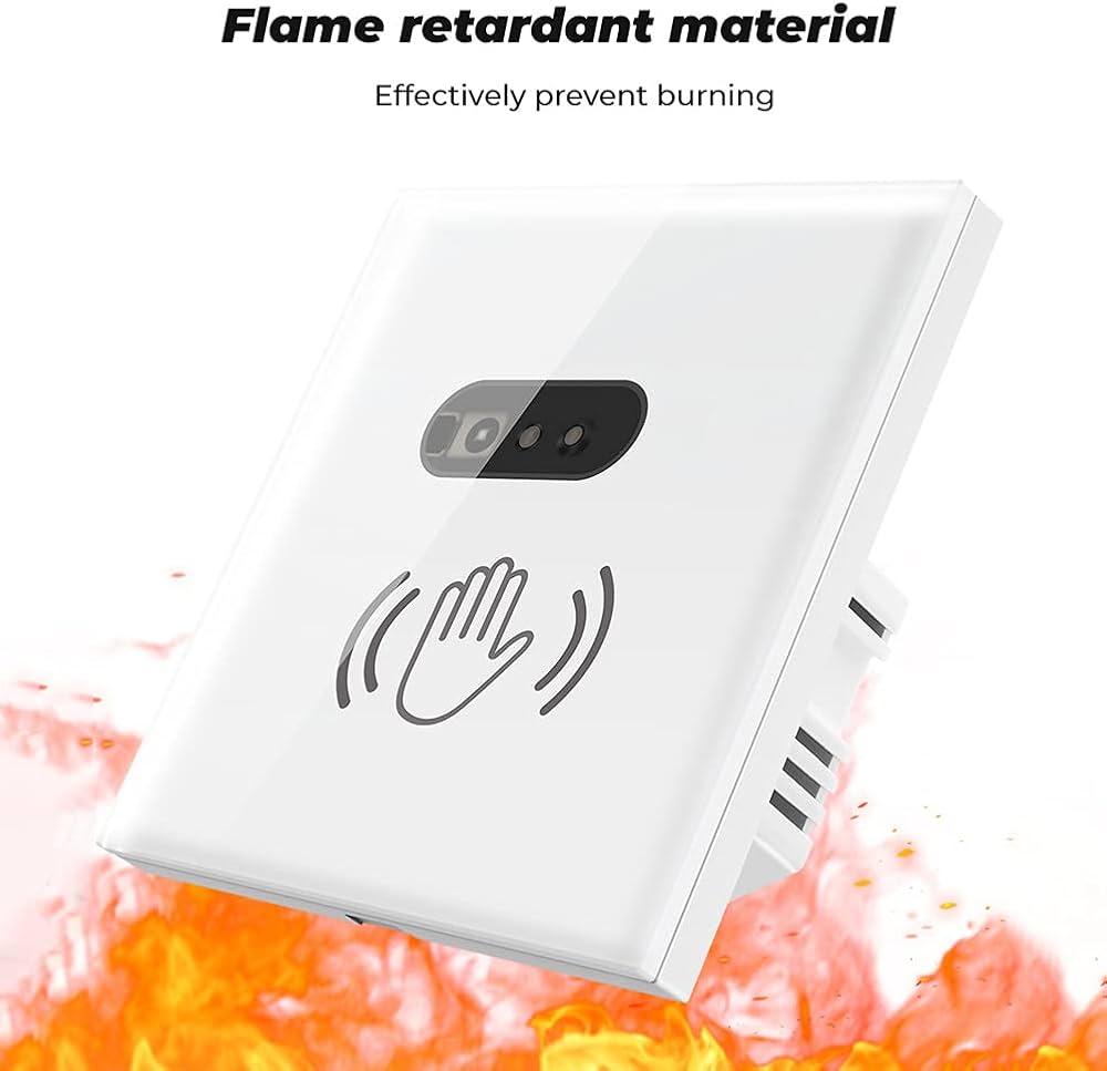 Touchless Infrared Non-Contact Wall Sensor Switch