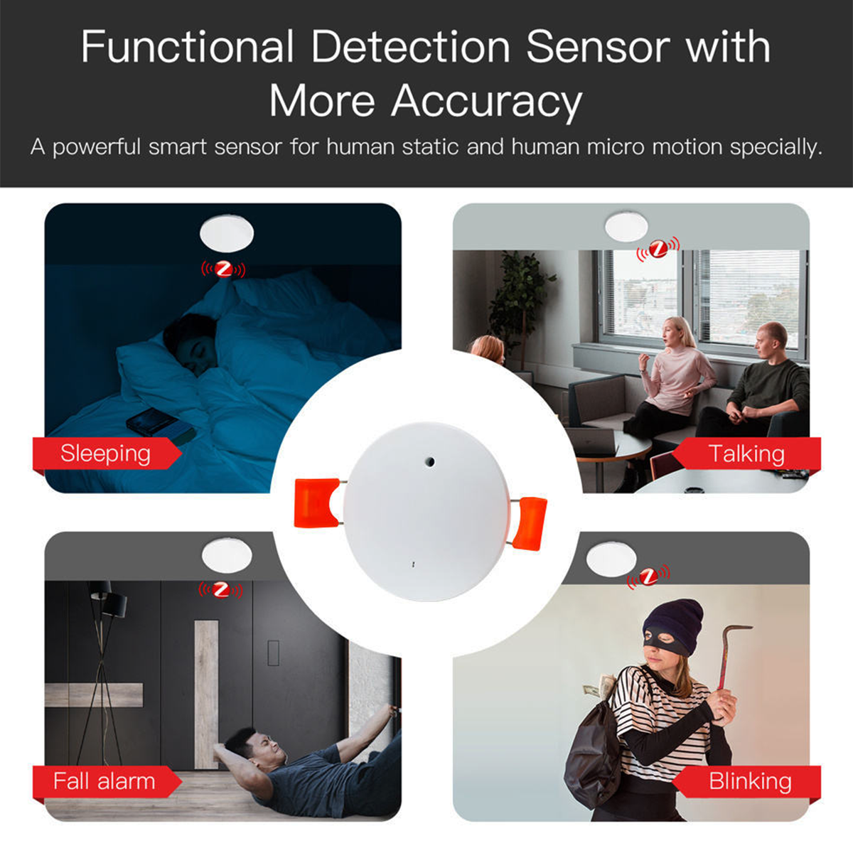 Smart Human Presence Sensor - 5.8Ghz install