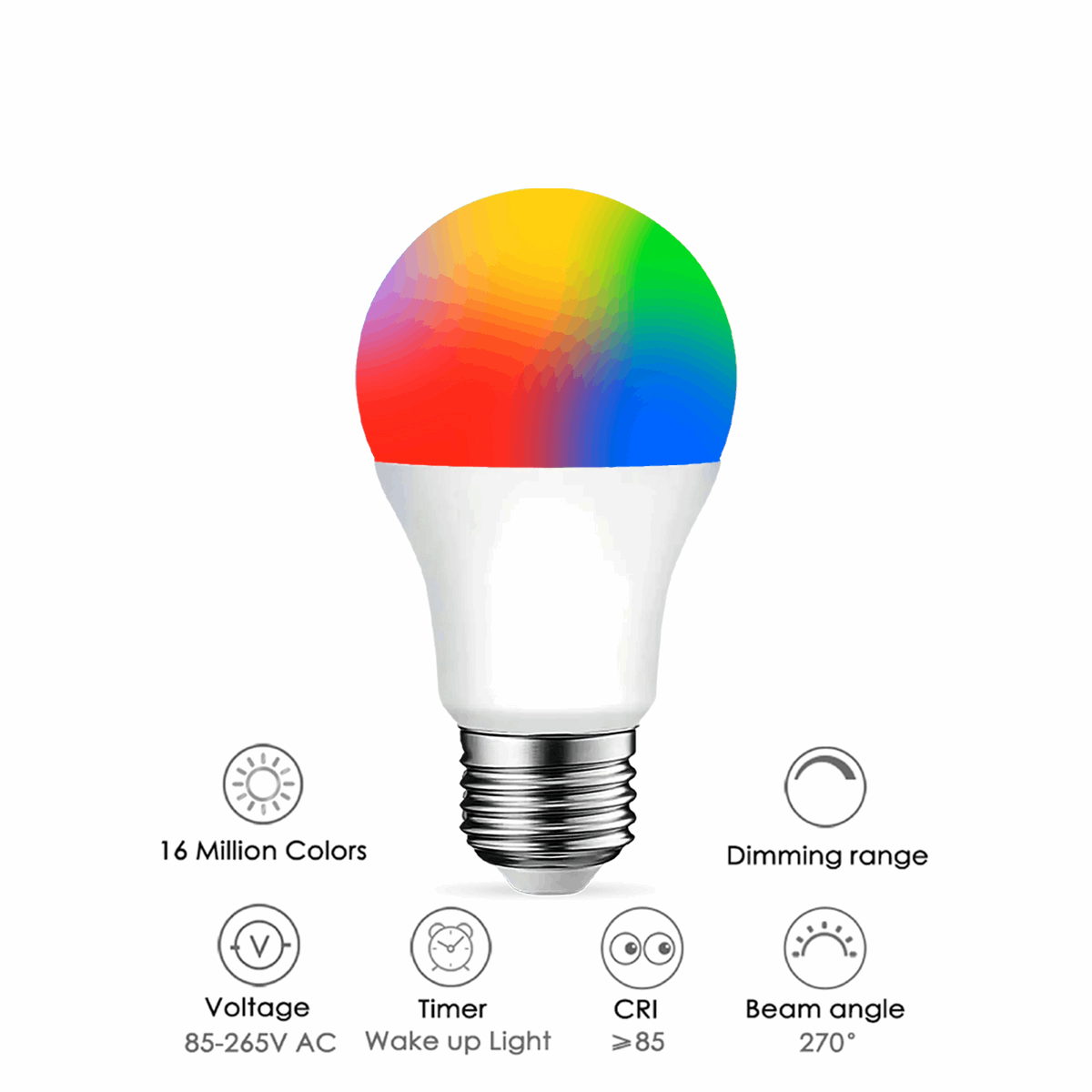 Smart Led Rgb Smart LED Bulb RGB 13W WiFi | Shop Now Pakistan – Walton Market