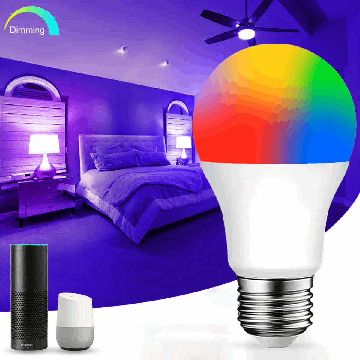 Smart Led Rgb Smart LED Bulb RGB 13W WiFi | Shop Now Pakistan – Walton Market