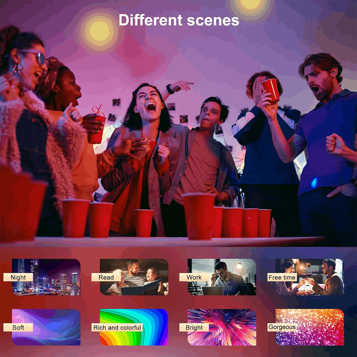 Smart LED Bulb 13W RGB multicolor