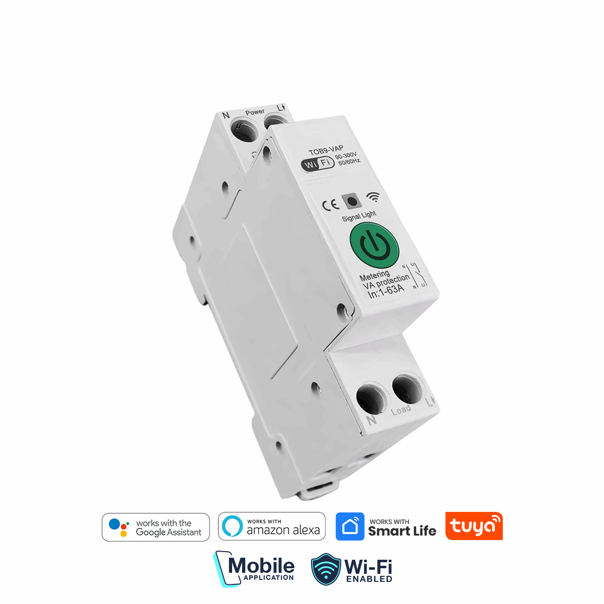 Smart Power Breaker 63A Application