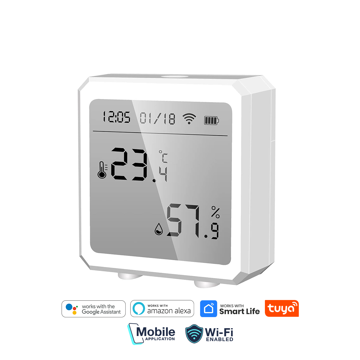 Smart Temperature & Humidity Monitor Application